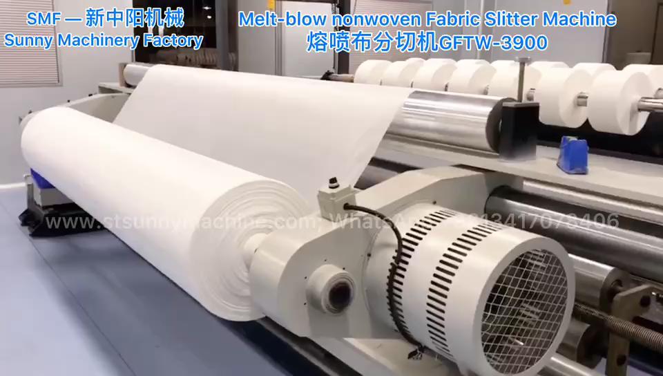 Melt-blown Non-woven Fabric Slitter Machine GFTW-3400A